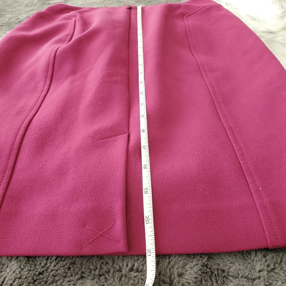 Halogen Lined Zipper Pencil Skirt Petite 0 - Picture 5 of 8
